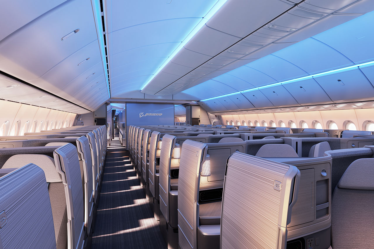 Boeing 777X Interior Cabin Pods